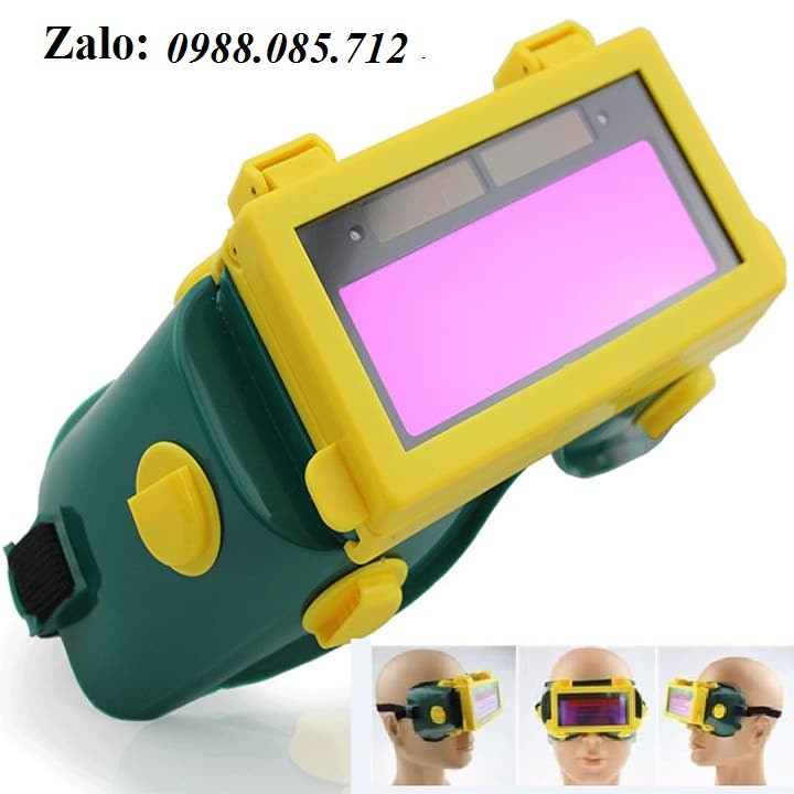 Kính Hàn Điện Tử Chống Khói, Nhựa Dẻo Ốp Sát Mắt Độ Nhạy Cao