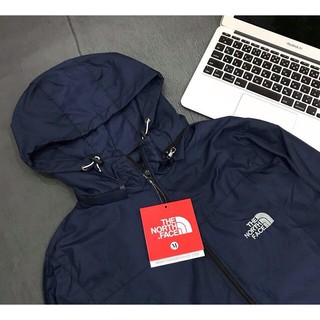 ⚡️ FREESHIP ⚡️ ÁO KHOÁC GIÓ THE NORTH FACE 2 LỚP - XANH THAN