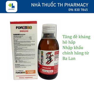 FORKIDS IMMUNE Tăng sức đề kháng cho bé- 150mL- Nhập khẩu Balan