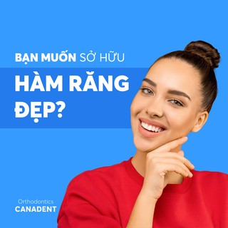 BỘ DỤNG CỤ NIỀNG RĂNG TẠI NHÀ CANADENT