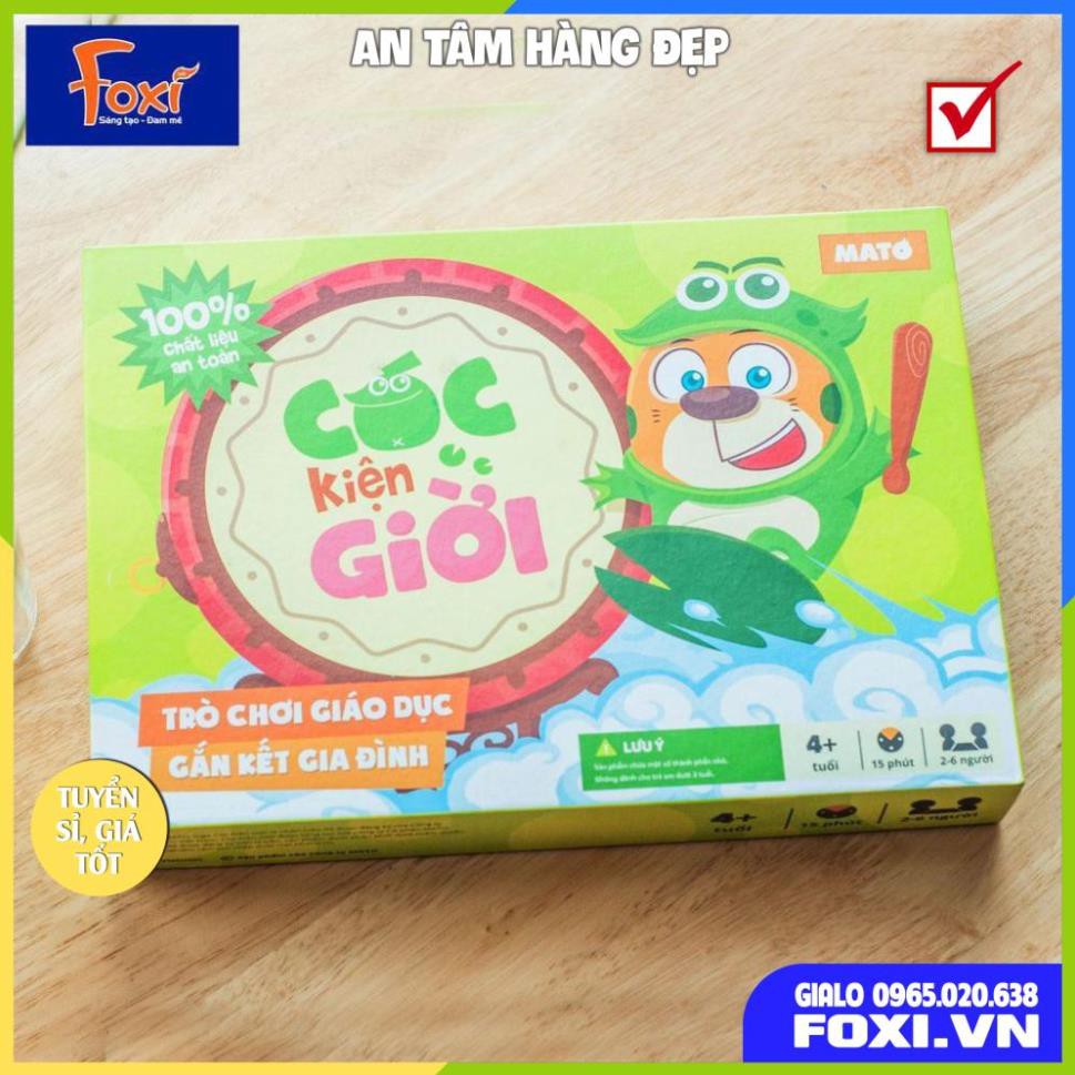 Trò chơi Cóc Kiện Trời-đồ chơi gắn kết gia đình-mang lại nhiều giá trị quý báu-giúp tăng khả năng sáng tạo,tư duy cho bé