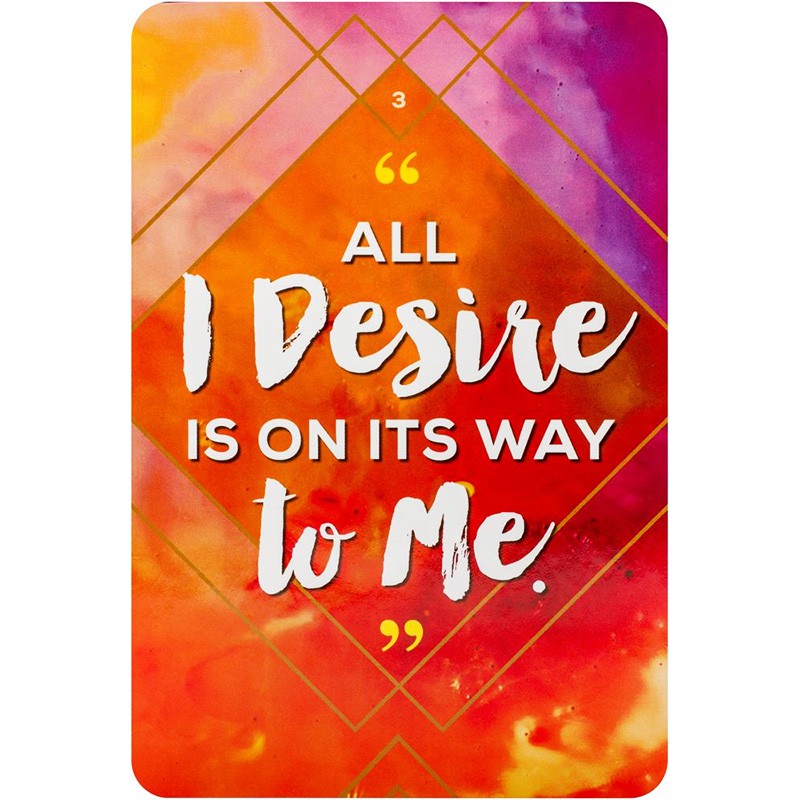 Bộ Bài Find Your Happy Daily Mantra Deck (Mystic House Tarot Shop) - Bài Gốc Authentic Chính Hãng 100%