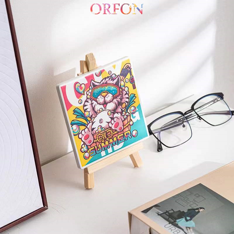 Giá Đỡ Tranh Vẽ Hình Tam Giác Bằng Gỗ 9*15cm