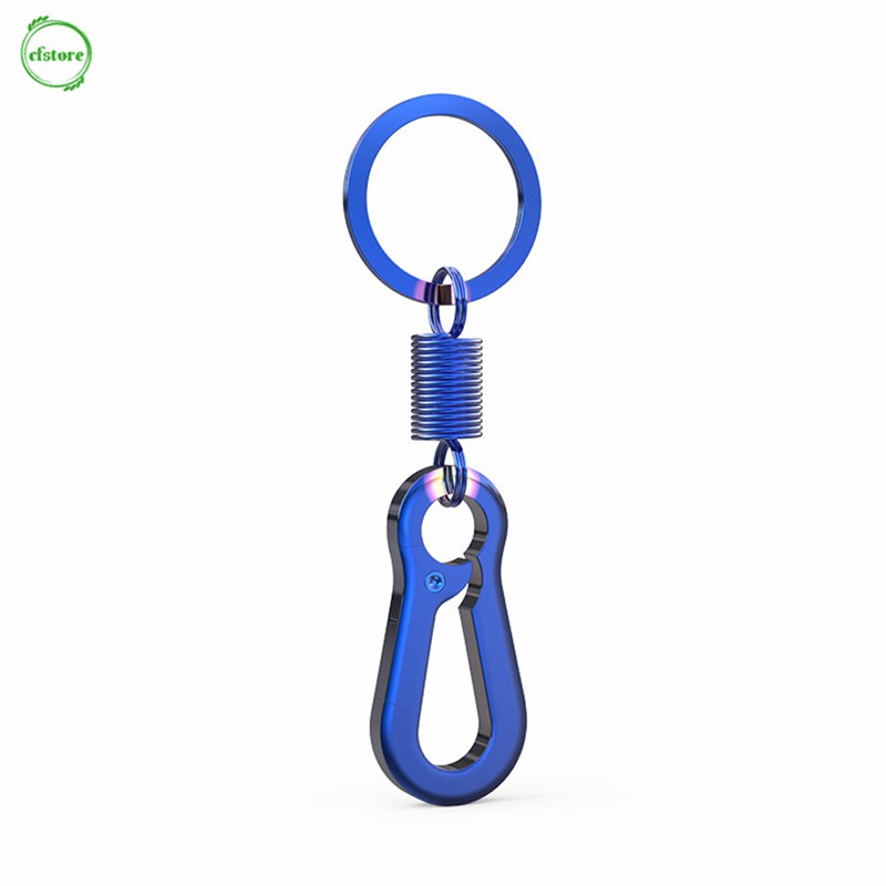 Móc khóa mạ titan thiết kế sáng tạo cho xe hơi