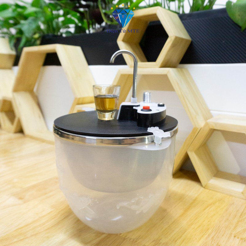 Máy Rót Rượu Tự Động Cảm Ứng Thông Minh, Bình Rót Rượu Cảm Ứng COOL 1.5L TKCĐ