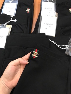 Quần legging ngố