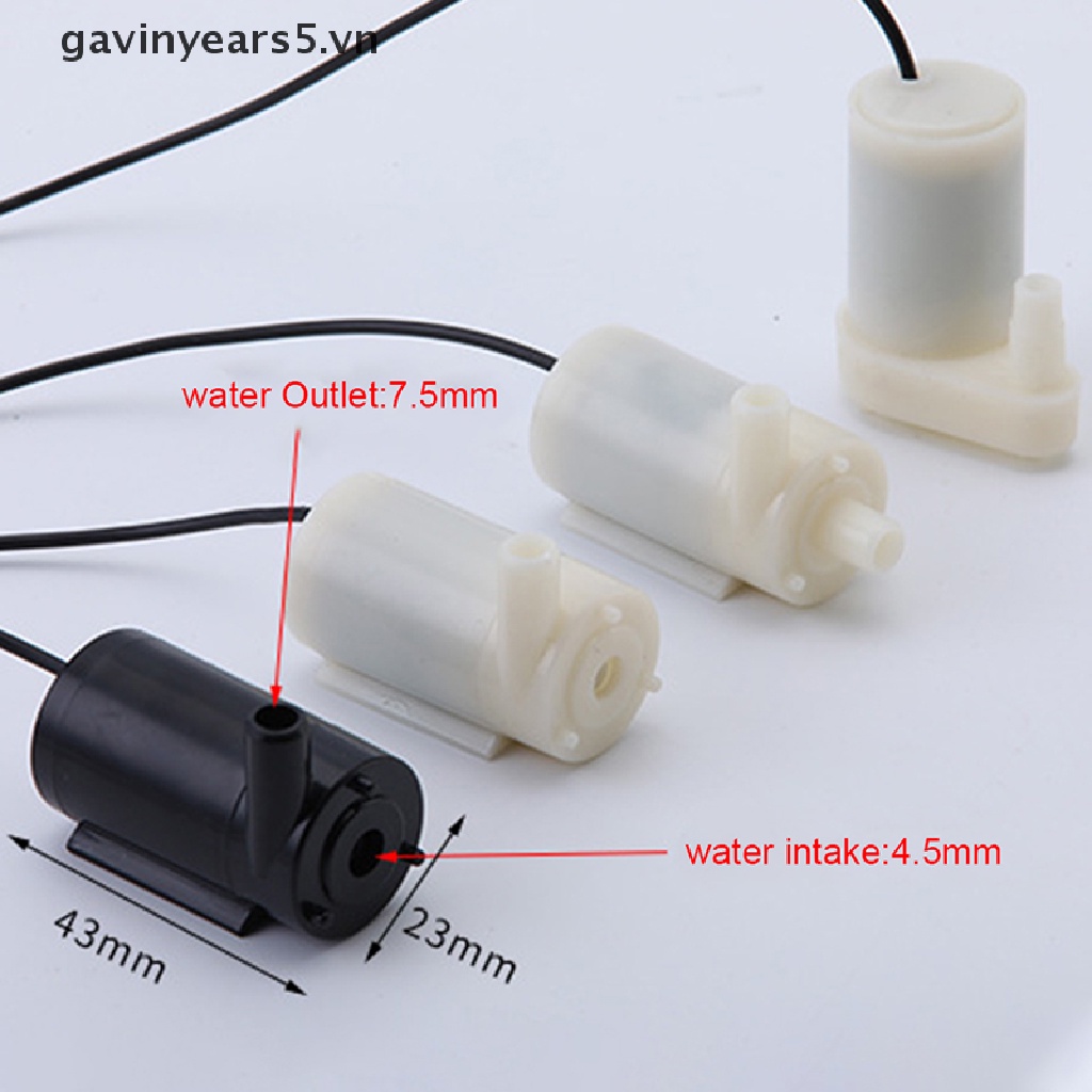 Máy bơm nước động cơ không chổi than mini tiếng ồn nhỏ USB DC 5V