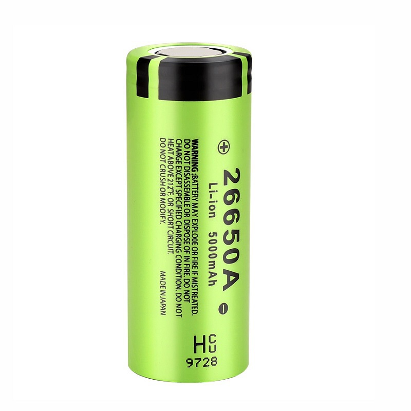 Pin 26650 dung lượng 5000mAh - pin lithium NCR26650A dòng xả cao 25A