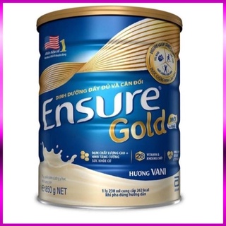 Sữa Bột Ensure Gold Abbott hương vani 850gr 400gr Hàng Nhập Khẩu Chính Hãng