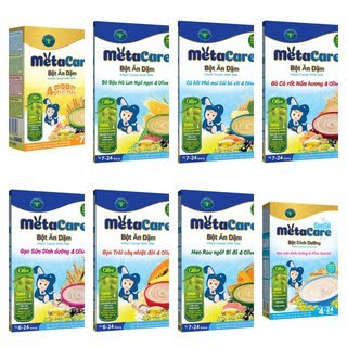 Bột ăn dặm Metacare 200g ( đủ 11 loại )