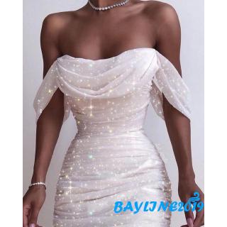 Đầm Body Đính Kim Sa Quyến Rũ