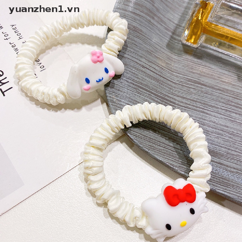 Dây Cột Tóc Hình Chú Chó Yugui Hoạt Hình Đơn Giản Dễ Thương Cho Cặp Đôi