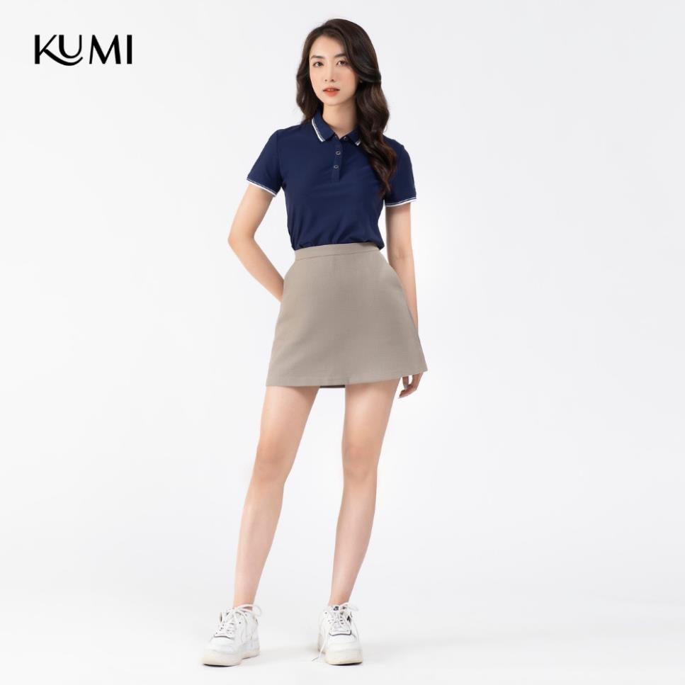 Chân Váy Chữ A Chất Kaki Cao Cấp Co Dãn Có Quần Trong, Chân Váy Chữ A Hàn Quốc Trẻ Trung Năng Động Kumi - Ghi Sữa | BigBuy360 - bigbuy360.vn