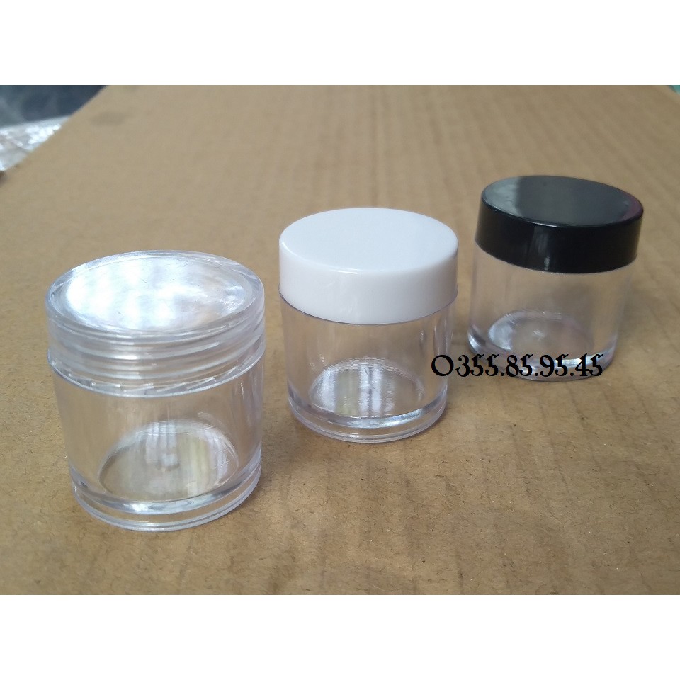 Combo 100c Hủ Nhựa Thân Cao 10g - Hũ nhựa đựng kem, mỹ phẩm