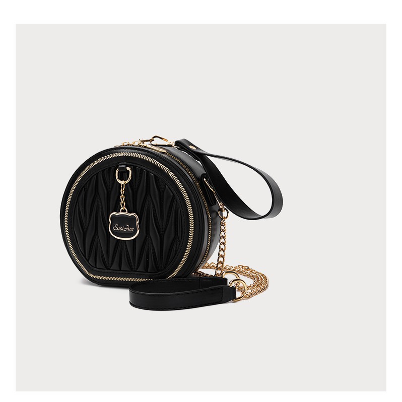 219 Túi xách nữ thiết kế phong cách thời trang cao cấp túi tròn