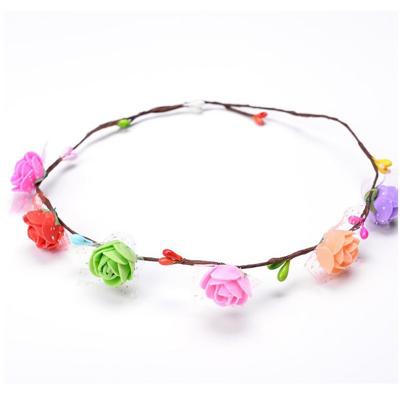 Vòng hoa đội đầu chụp ảnh kỷ yếu - Vòng hoa nàng thơ giá rẻ  Duashop