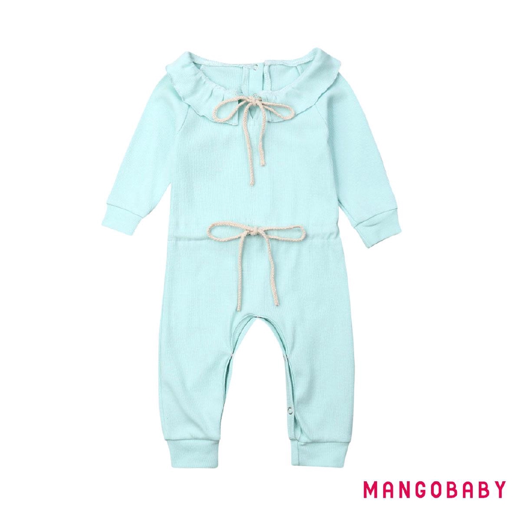 Bộ Áo Liền Quần Cotton Dễ Thương Cho Trẻ Sơ Sinh