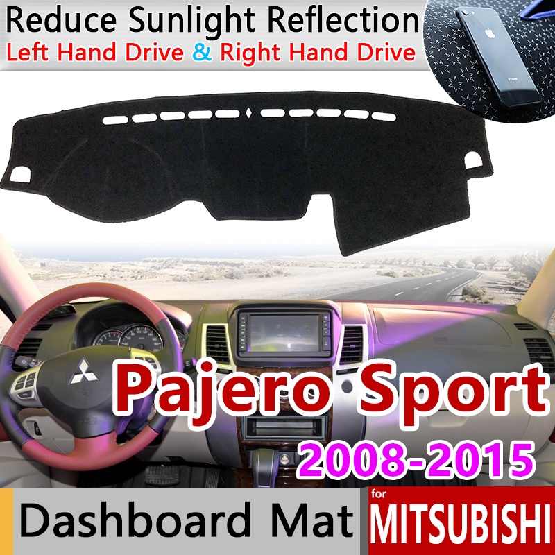 Thảm Lót Chống Trượt Cho Bảng Điều Khiển Xe Hơi Mitsubishi Pajero Sport 2 2008~2015 Montero Shogun 2012 2014