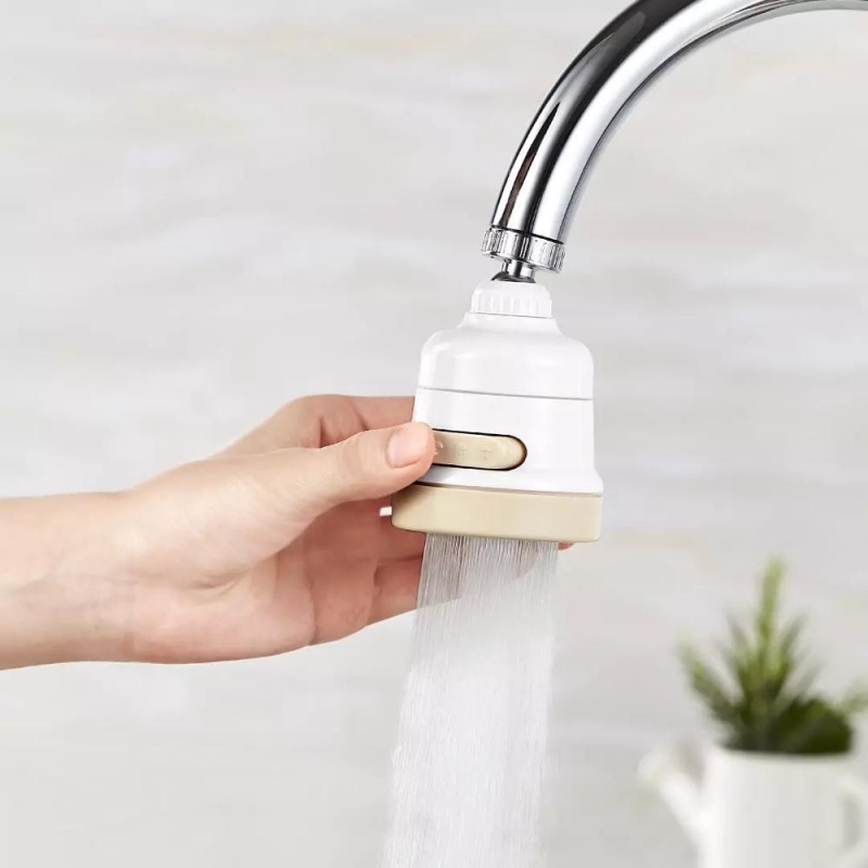 Đầu Lọc Vòi Nước 3 Chế Độ Xoay 360 Độ Tiết Kiệm Nước Tiện Dụng
