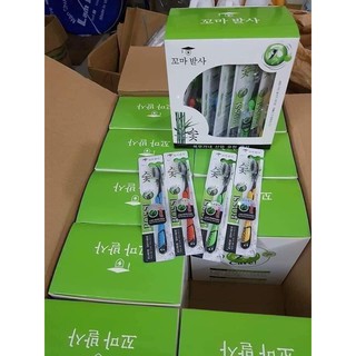 Bàn chải đánh răng than tre hoạt tính boshi mềm mịn