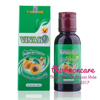 Siro Vinaho - Liệu pháp dành cho rát đau họng - Hỗ trợ người bị ho, đau họng, bổ phế, bổ phổi - Chai 100ml