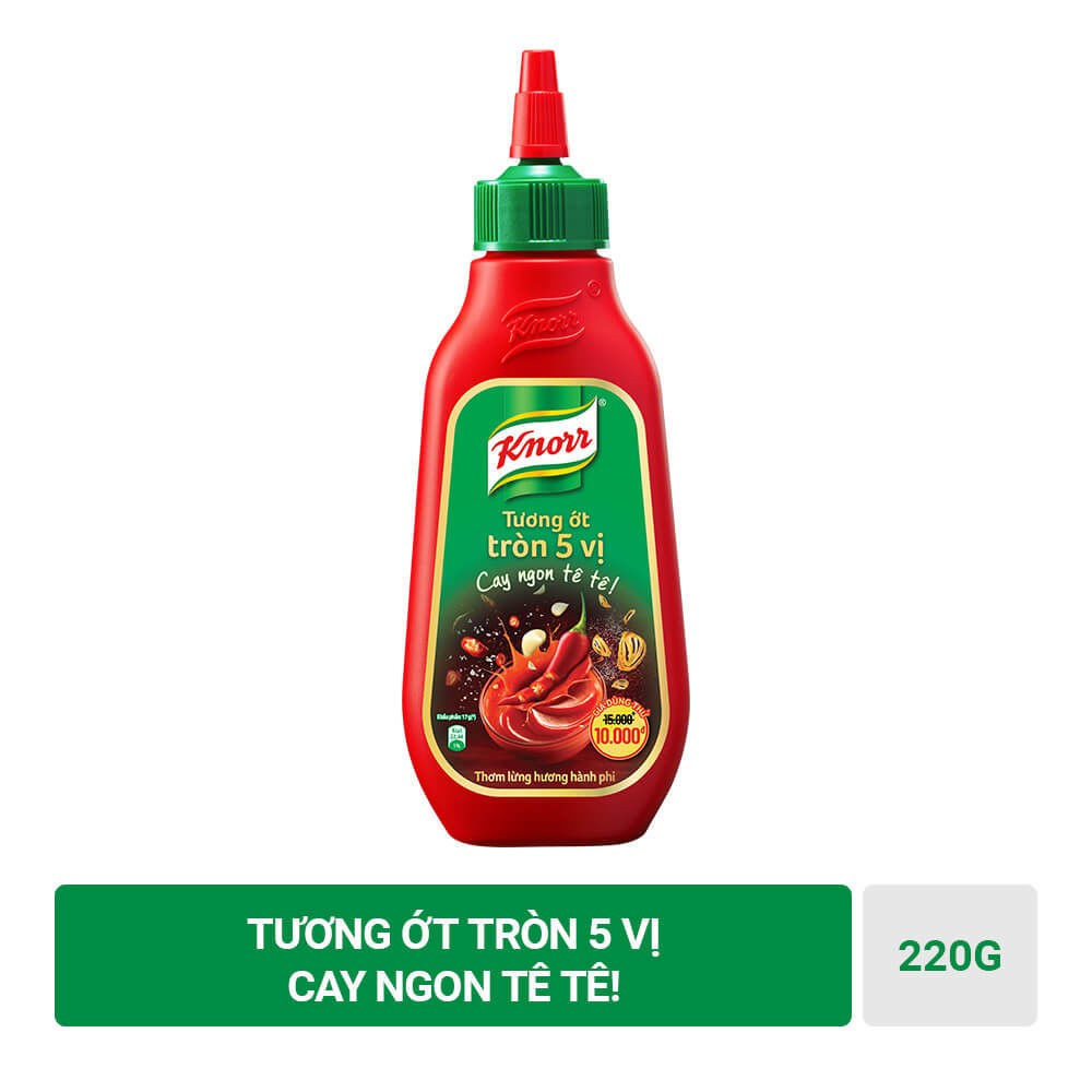 Tương Ớt Knorr Tròn 5 Vị