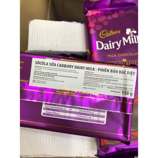 Socola sữa Cadbury Dairy Milk (150g)