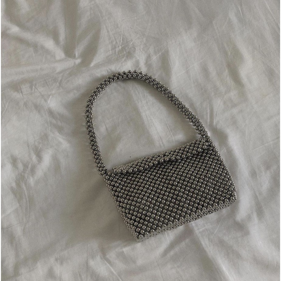 Lily Metalic Bag | Túi xách kẹp nách chất liệu metalic độc lạ