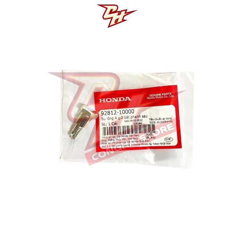 (9281210000)Bu lông A giữ bát phanh sau HONDA Dream 110 / Wave 110 và nhiều dòng xe (1266)