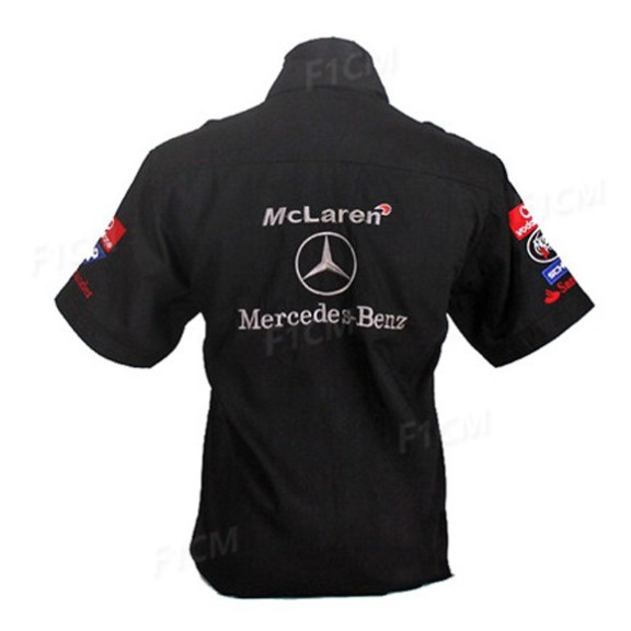 Áo sơ mi đua xe Mercedes F1