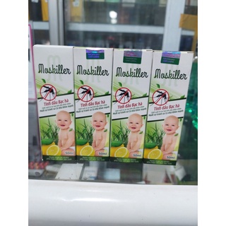 Tinh Dầu Bạc Hà Đuổi Muỗi MOSKILLR 50ML