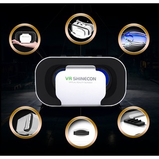 Kính 3d vr cho iphone, android từ 4.5 - 5.5 inch-Shinecon