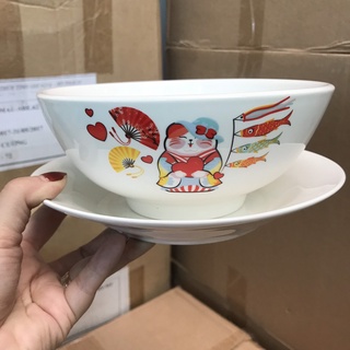 Bộ Tô dĩa sứ tráng men cao cấp ( khách lấy ngẫu nhiên giúp shop)