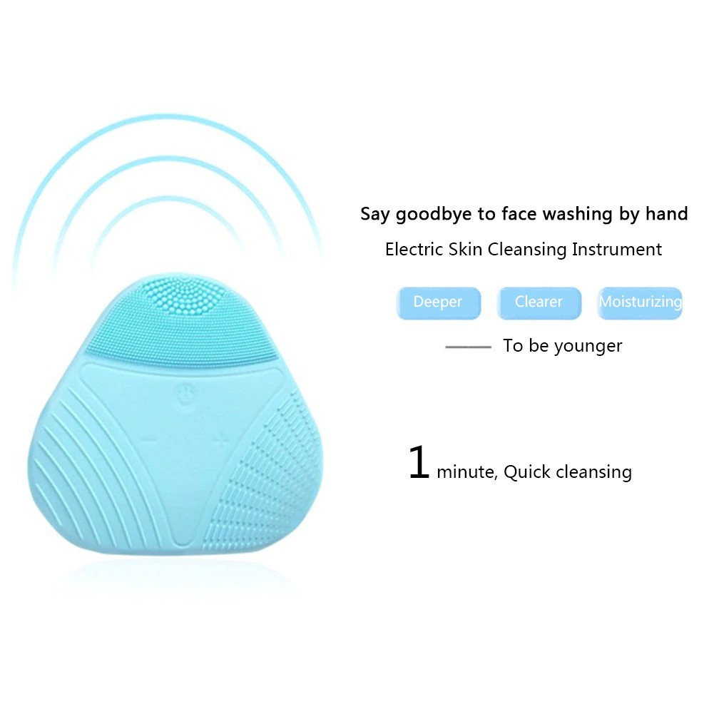 Cọ rửa mặt mini làm sạch sâu bằng chất liệu silicon | BigBuy360 - bigbuy360.vn