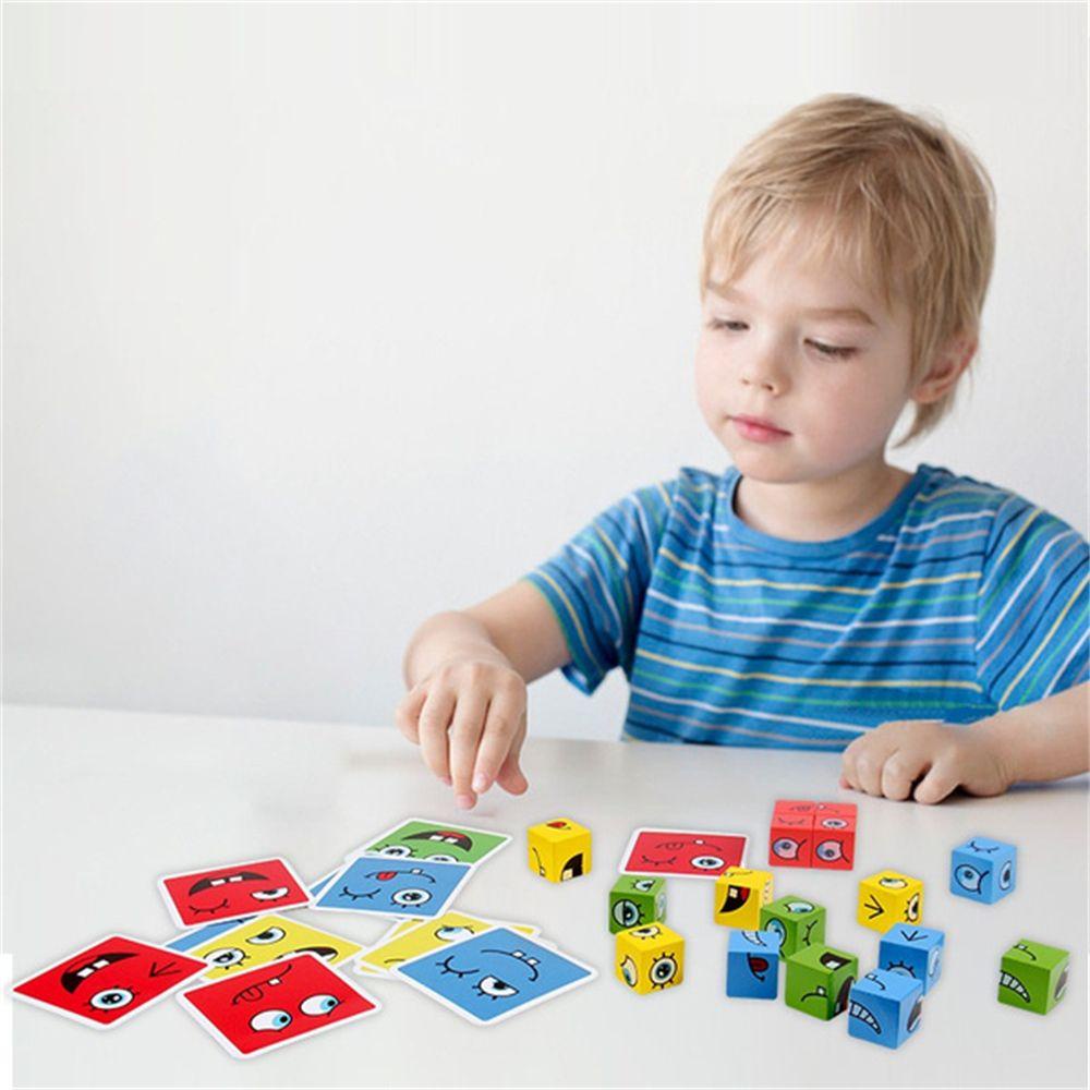 Bộ Đồ Chơi Xếp Hình Bằng Gỗ Vui Nhộn Cho Bé