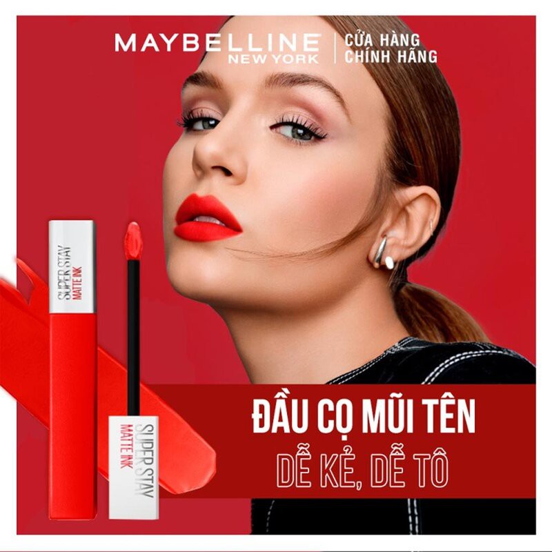 Son Kem Lì 16h Lâu Trôi Maybelline Superstay Matte Ink Limited Edition 5ml