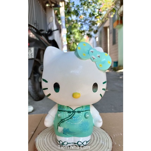 Tượng thạch cao hello kitty