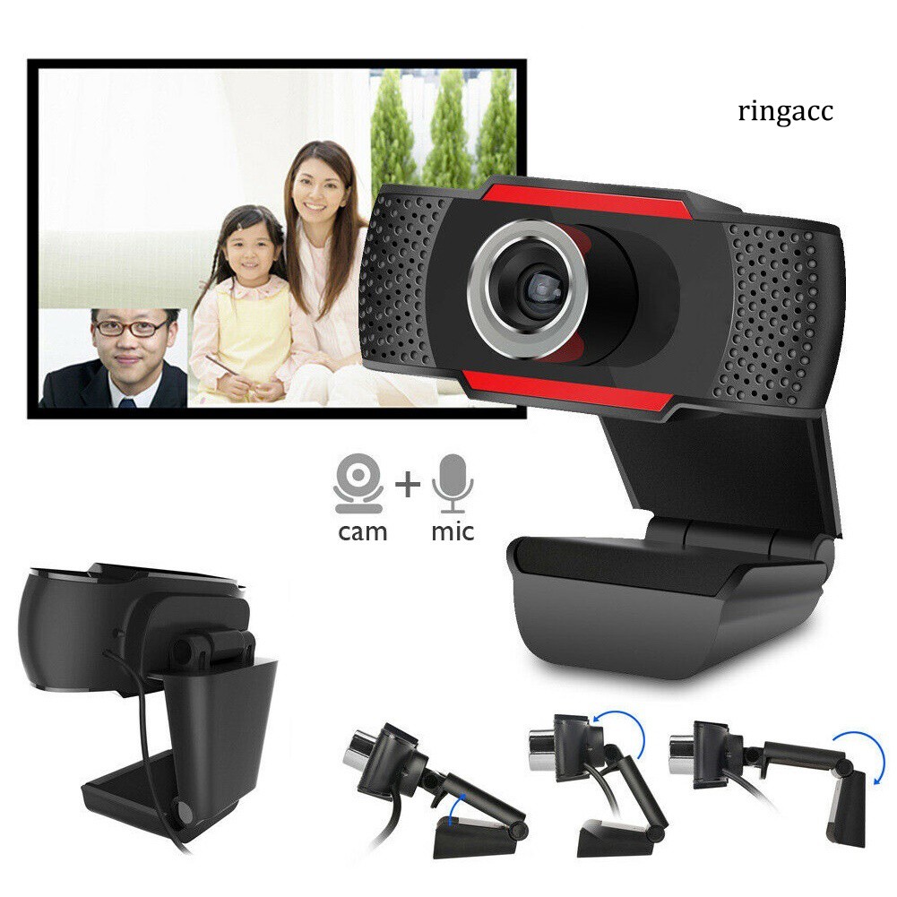 RC Webcam Usb 2.0 480 / 720 / 1080p Kèm Micro Cho Máy Tính