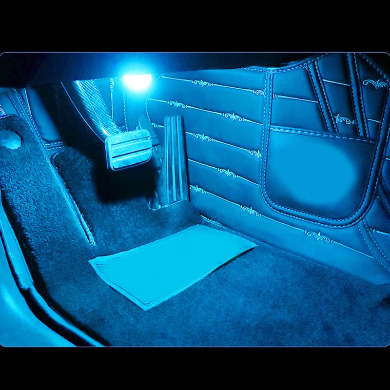 Đèn Led USB Trang Trí Nội Thất Xe Hơi Tự Động