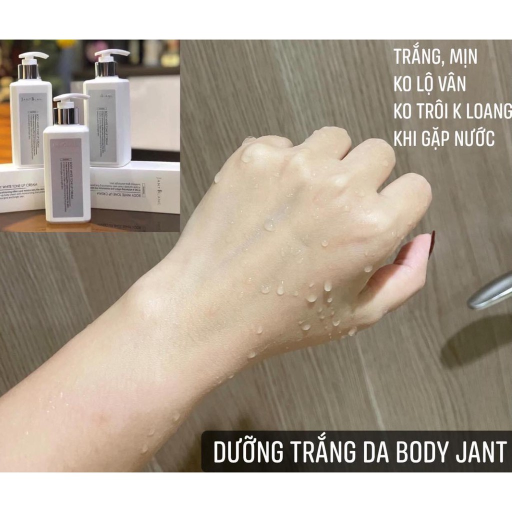 Kem dưỡng trắng da toàn thân - Jant Blanc Body White Tone Up Cream 300ml