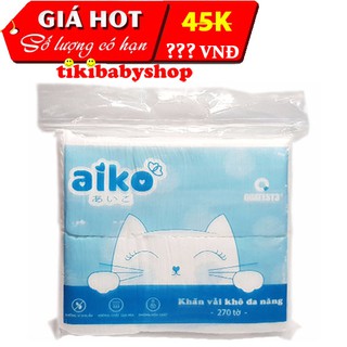  KHĂN VẢI KHÔ ĐA NĂNG AIKO - 300G