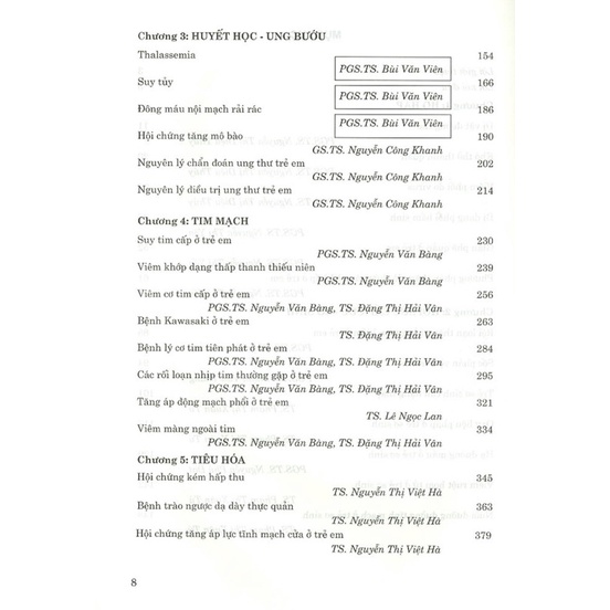 Sách - Bài Giảng Nhi khoa Tmos