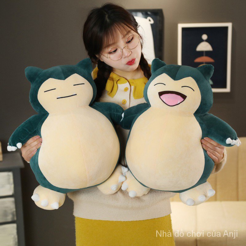 Snorlax Doll Pokémon Doll Pokemon Doll Extra Large Plush Toy Pillow Doll Ragdoll Gift for Friends for Boys30CM-80CMSpot