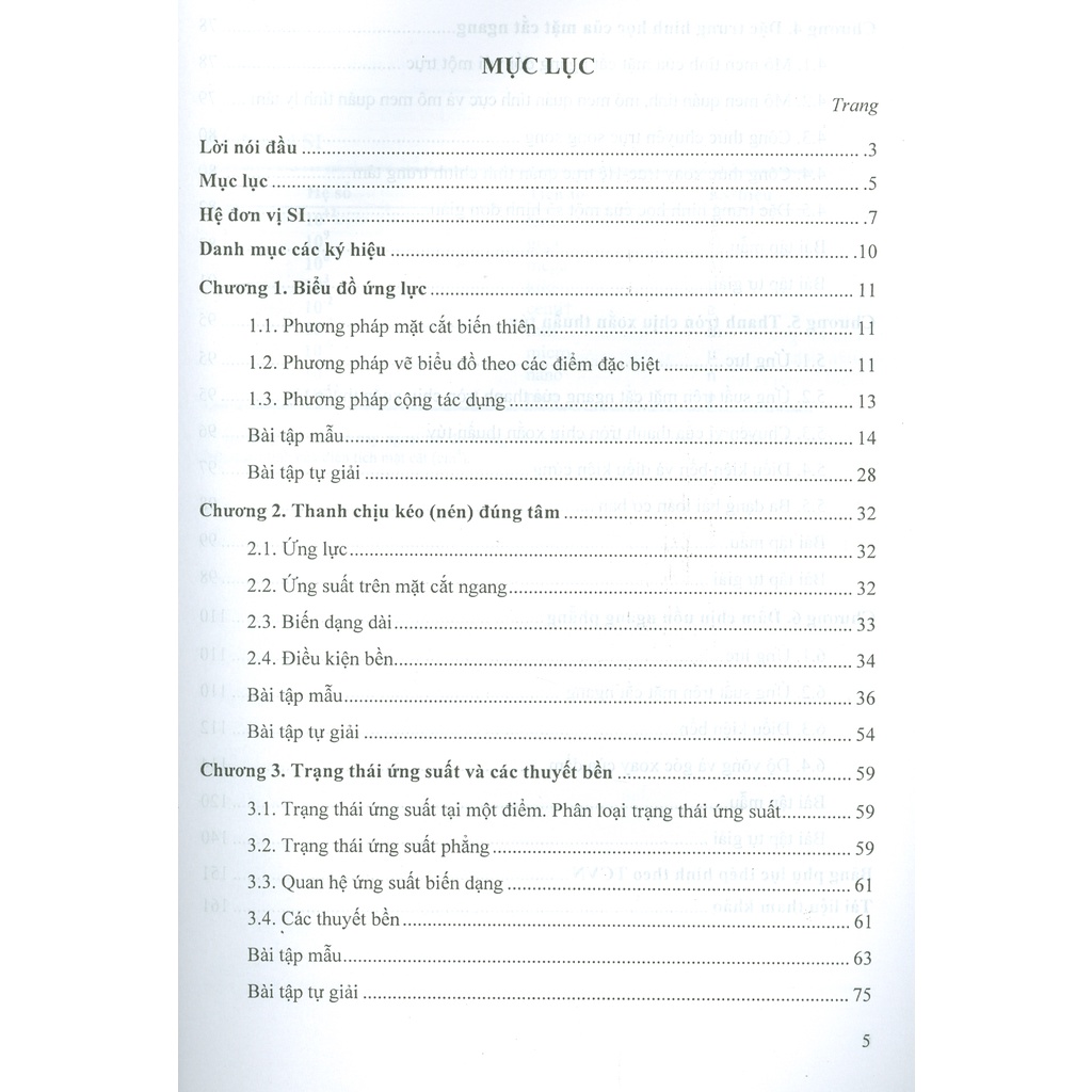 Sách - Bài Tập Sức Bền Vật Liệu - Tập 1