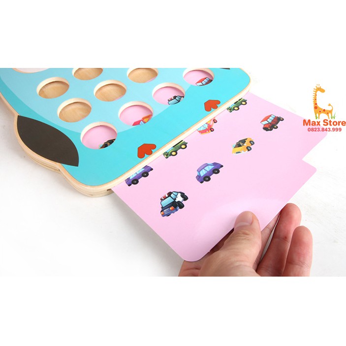 Bộ Đồ Chơi Luyện Trí Nhớ Tìm Cặp Hình Con Cú