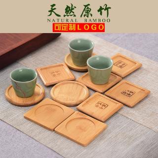 Đế Lót Ly Hình Tròn Bằng Tre Cách Nhiệt