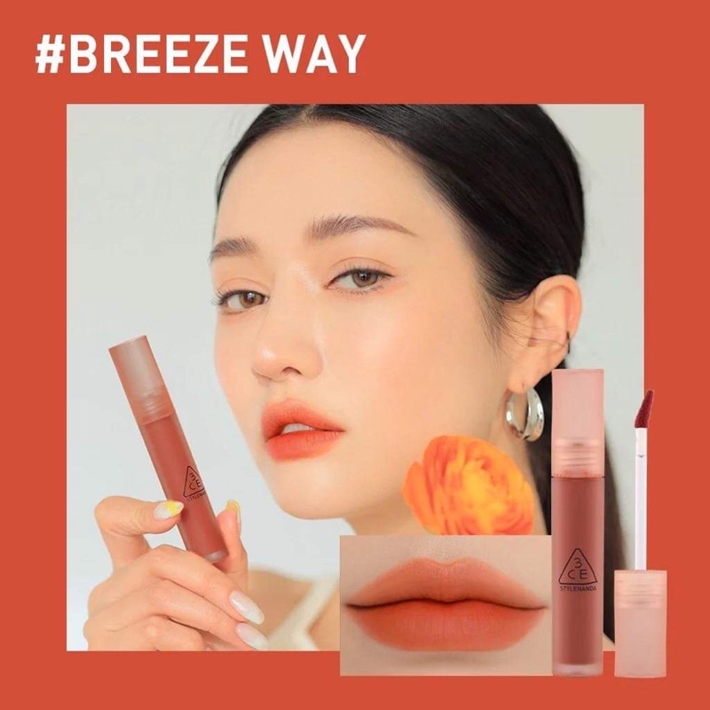 Son 3CE Breeze Way Cam Nâu Ấm – Blur Water Tint