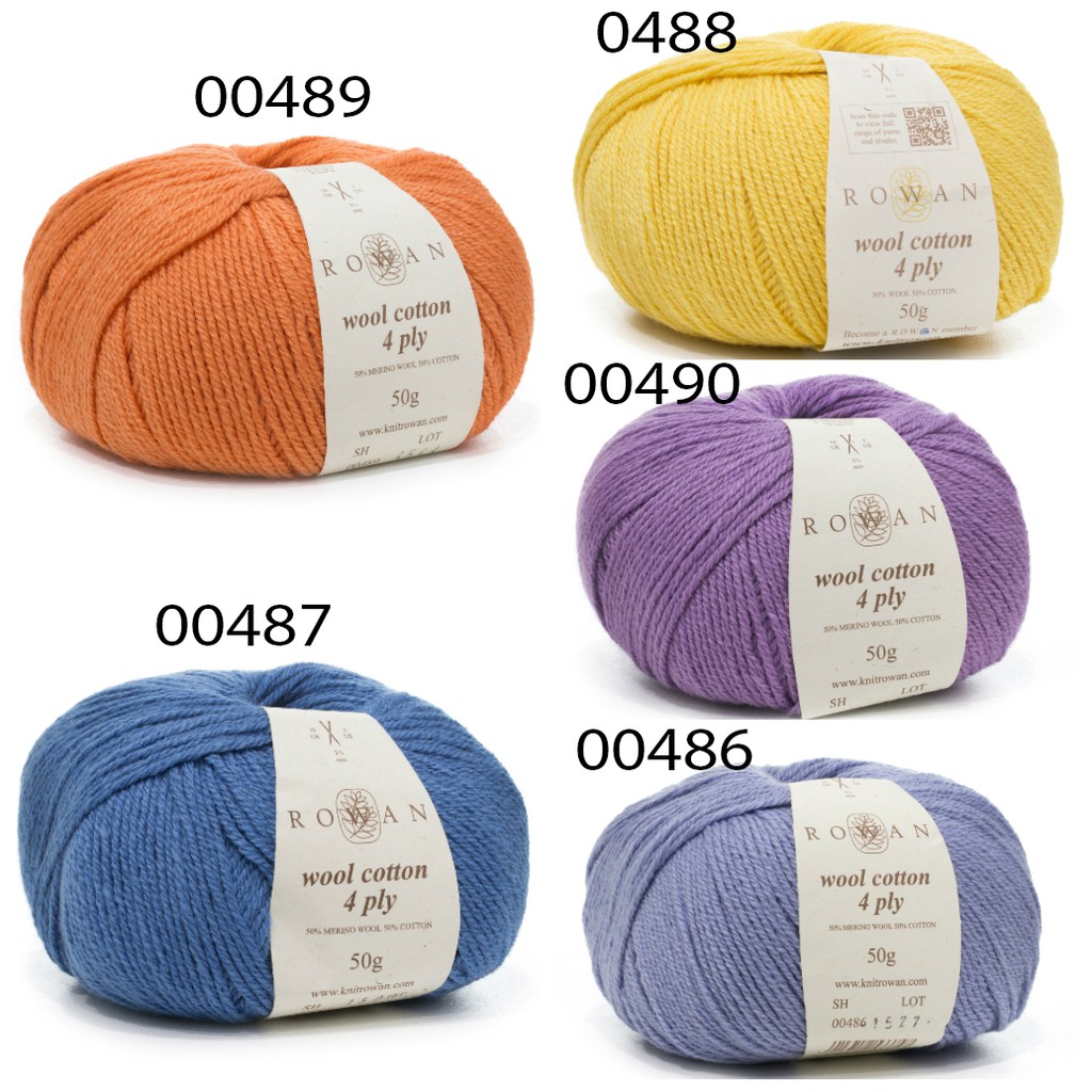 Cuộn Len Knit Rowan Wool Cotton 4ply