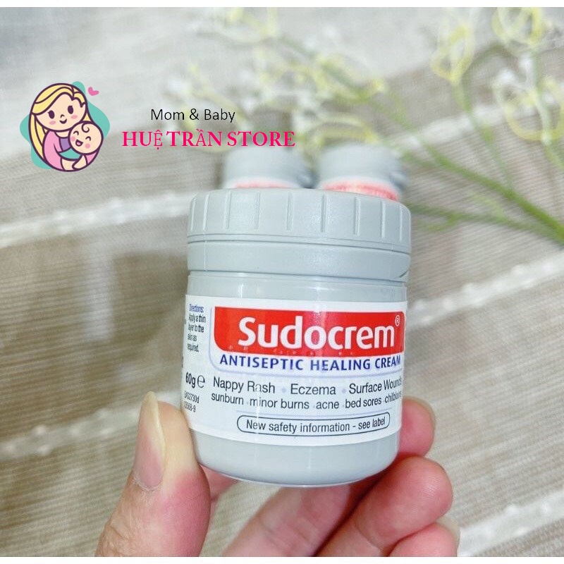 Kem hăm Sudocream 60g, kem chống hăm cho bé