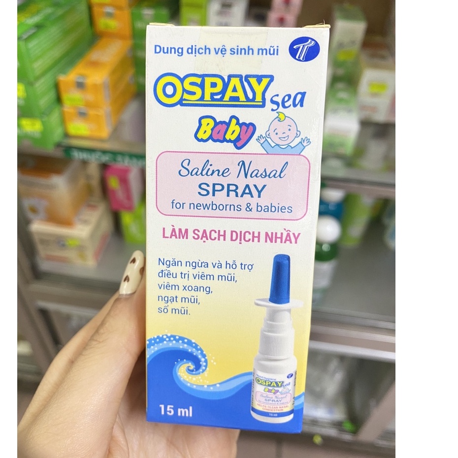 Xịt Ospay Baby, Ospay NL lọ 15ml